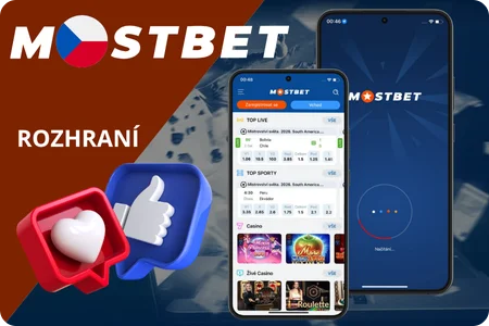Rozhraní Mostbet CZ